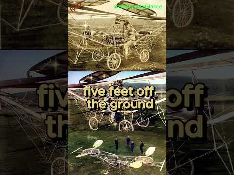 History at a Glance - Year 1907 - Paul Cornu became the first person to fly a Helicopter #history