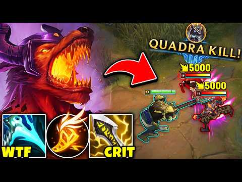 Nasus but my Q crits your entire health bar and it's not fair... (1V4 QUADRA = INSTA FF)