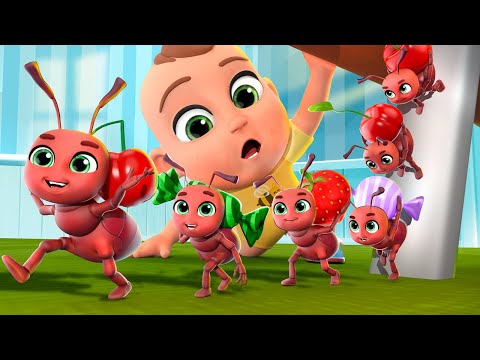 Las Hormiguitas Van Marchando | Canciones Infantiles Lalafun en Español