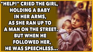 "Help!" cried the girl holding a baby in her arms as she ran up to a man. But when..| Life stories