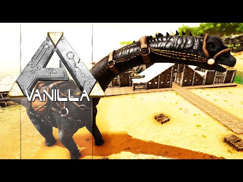 ARK VANILLA T2EP11 - O Gigante Brontossauro!
