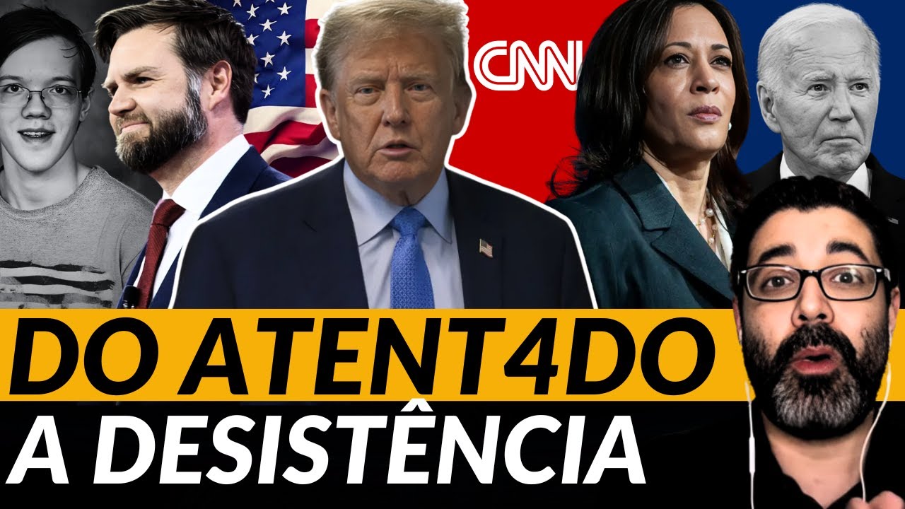 MORGENSTERN DETALHA TUDO: TRUMP, FAKE NEWS, o AT3NTADO, o ATIR4DOR, BIDEN e quem é VANCE e KAMALA?