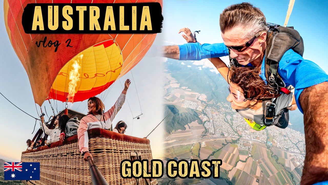 Join a traveler on a trip to Gold Coast and Hot Air Balloon adventure.