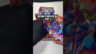 Inferno X Booster Box Part 3!🐇🎀 #pokemoncards #boosterbox #charizard #pokemontcg #shorts #rarepull