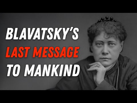 Helena Blavatsky Wrote This FORGOTTEN BOOK Just Before She Died: The Voice of the Silence