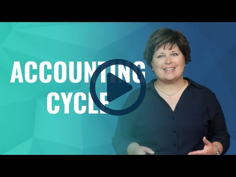 Accounting Cycle - Introduction to Transactions Video