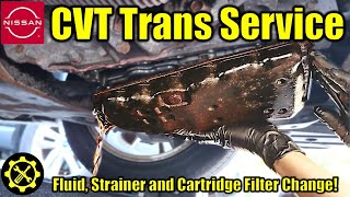 2013-2018 Nissan Altima CVT Transmission Filter and Fluid change!