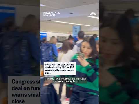 Congress struggles to make deal on funding DHS as TSA warns smaller airports may close