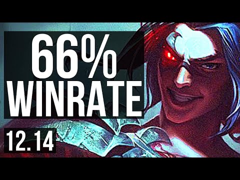 KAYN vs QIYANA (JNG) | Rank 6 Kayn, 7/1/6, 66% winrate | NA Challenger | 12.14