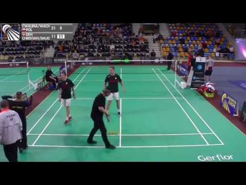SF - MD - A.Cwalina / P.Wacha vs M.Christiansen / D.Daugaard - French International 2015