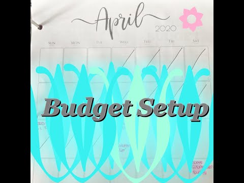 Starting a Budget with a Calendar!