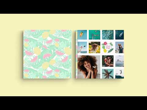 Inspiração para a capa do seu Álbum Digital - ‘Férias de Verão’