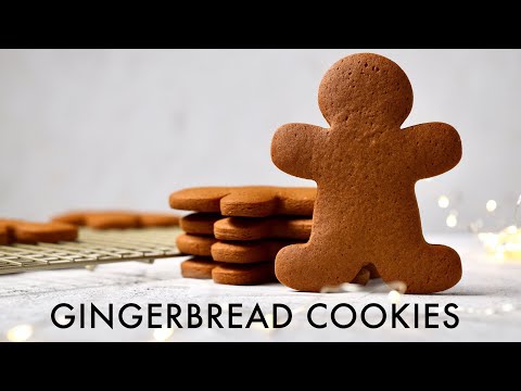 GINGERBREAD COOKIES | gingerbread man recipe