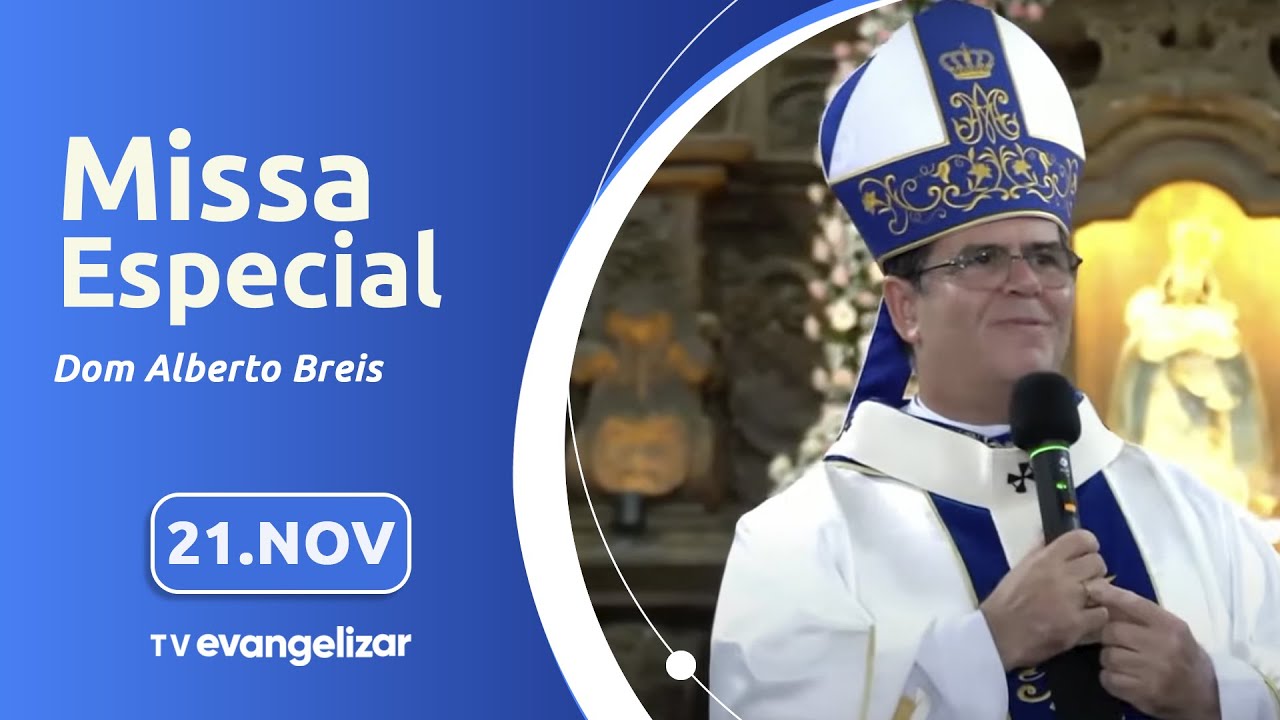 Santa Missa da Festa de Nossa Senhora da Apresentação com Dom Carlos Alberto Breis | 21/11/2024