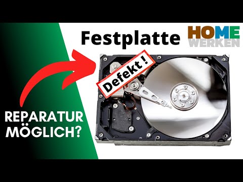 Festplatten selber reparieren! HDD defekt was tun?