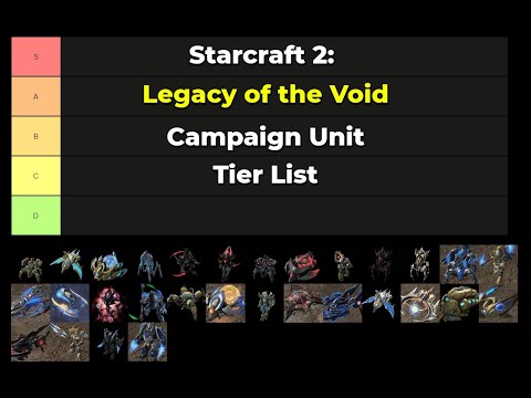 A Brief Protoss Campaign Unit Tier List