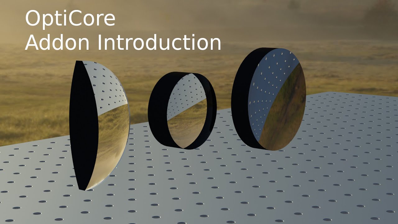 OptiCore Blender-Addon Introduction