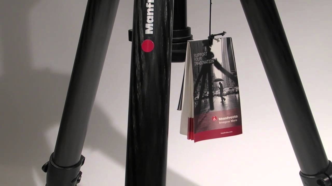 Штатив Manfrotto MT057C3-G углепластик (без головы)