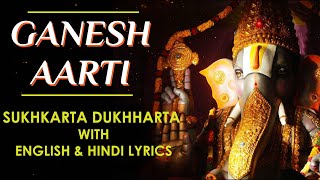 Sukhkarta Dukhharta with English and Hindi Lyrics 