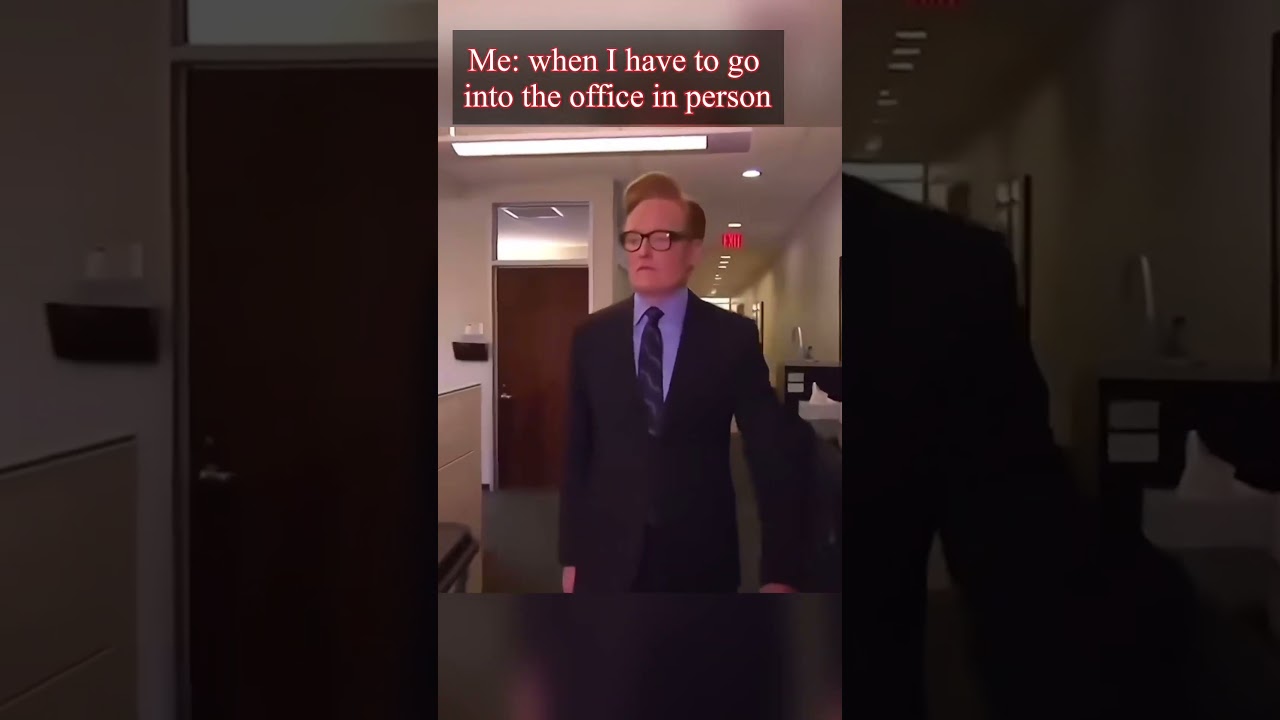 Me when I have to go into the office in person #passiveaggressive  #remoteworkers