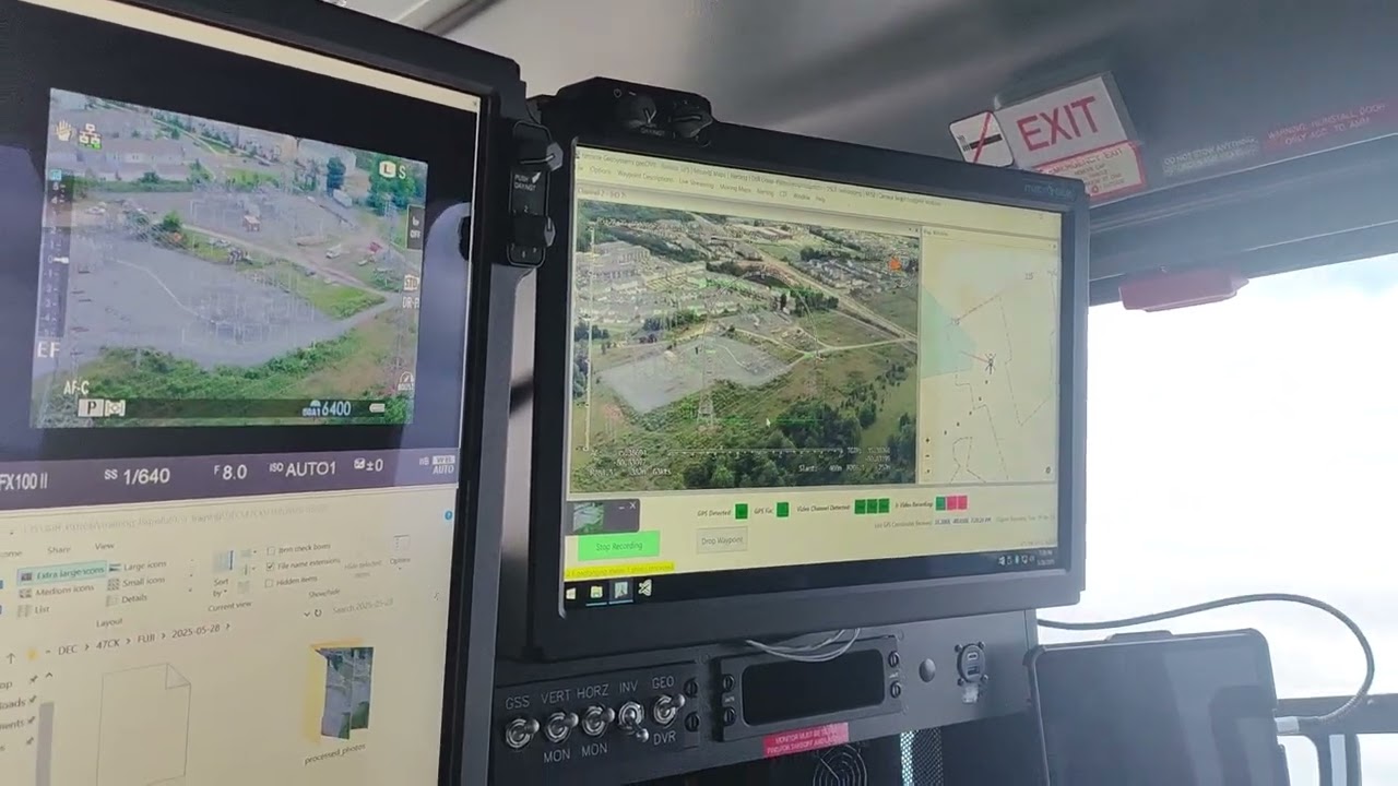 Duke Energy Airbus H145 Helicopter geoDVR Gen4 /2 Operator Console