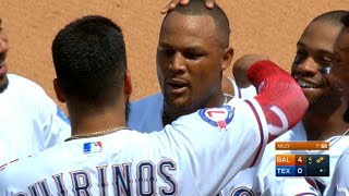 Beltre’s 3K day not enough vs. Orioles