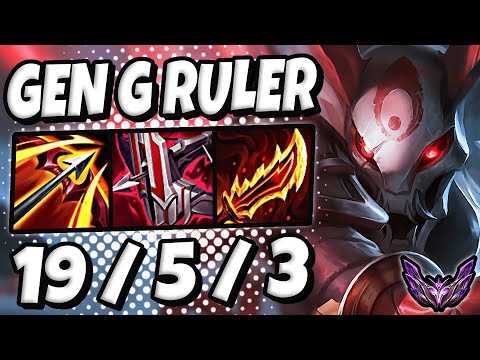 Kalista vs Kaisa ADC [ Gen G Ruler ] Patch 12.21 Ranked Master Korea ✅