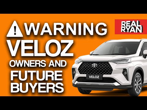 WARNING FOR TOYOTA VELOZ OWNERS IN THE PHILIPPINES