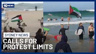 Calls For NSW Government To Make Beaches Off-Limits For Protests | 10 