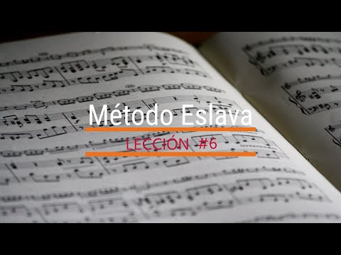 Lenguaje musical/Método Eslava - Lección #6