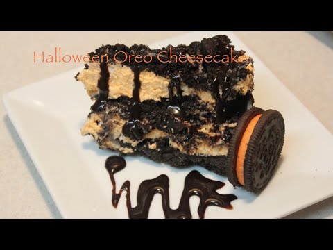 Halloween Oreo Cheesecake