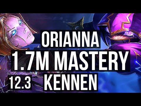 ORIANNA vs KENNEN (MID) | 1.7M mastery, 7/3/21 | KR Diamond | 12.3