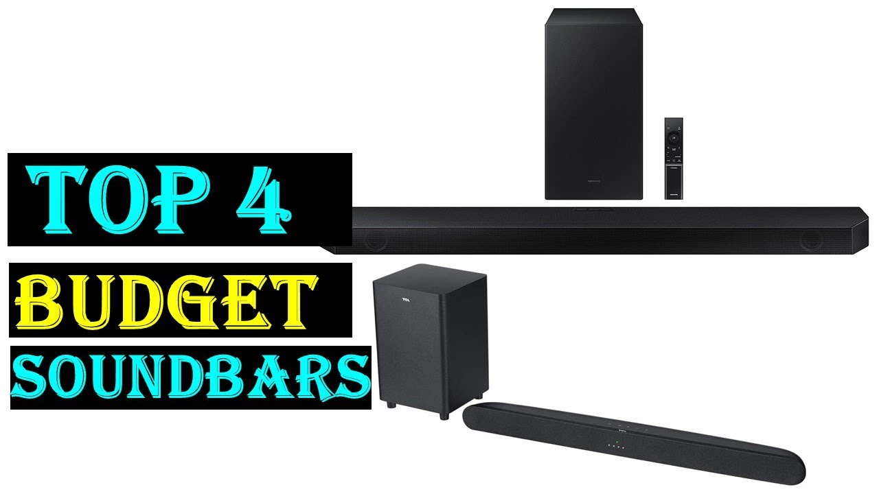 Top 3 Budget Soundbars in 2025 -  Best Budget Soundbars For TV you can buy Reviews