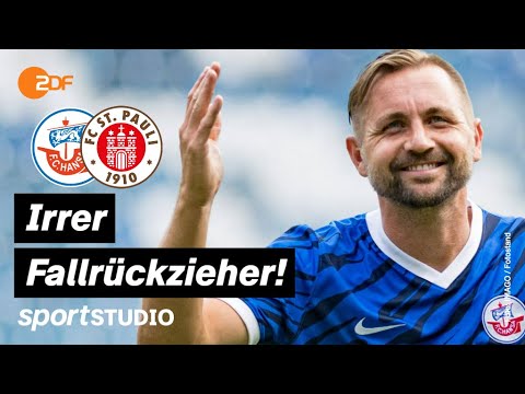 Hansa Rostock – FC St. Pauli Highlights | 2. Bundesliga, 5. Spieltag 2022/23 | sportstudio