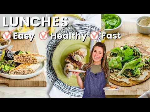 Easy Healthy Lunch Recipes That Anyone Can Make!
