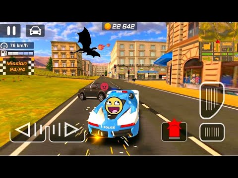 American Crazy Police Drift Car Driving Simulator New Android Games