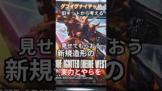 グフイグナイテッドハイネ専用機を作るぞ！その１旧キットのおさらいとシードアクションシステムって何？＃ガンプラ＃グフイグナイテッドハイネ専用機＃シードアクションシステム