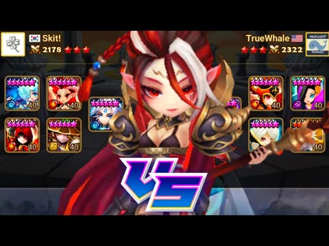 TrueWhale (2322 Pts) vs Skit! (2178 Pts) RTA #1 | Summoners War