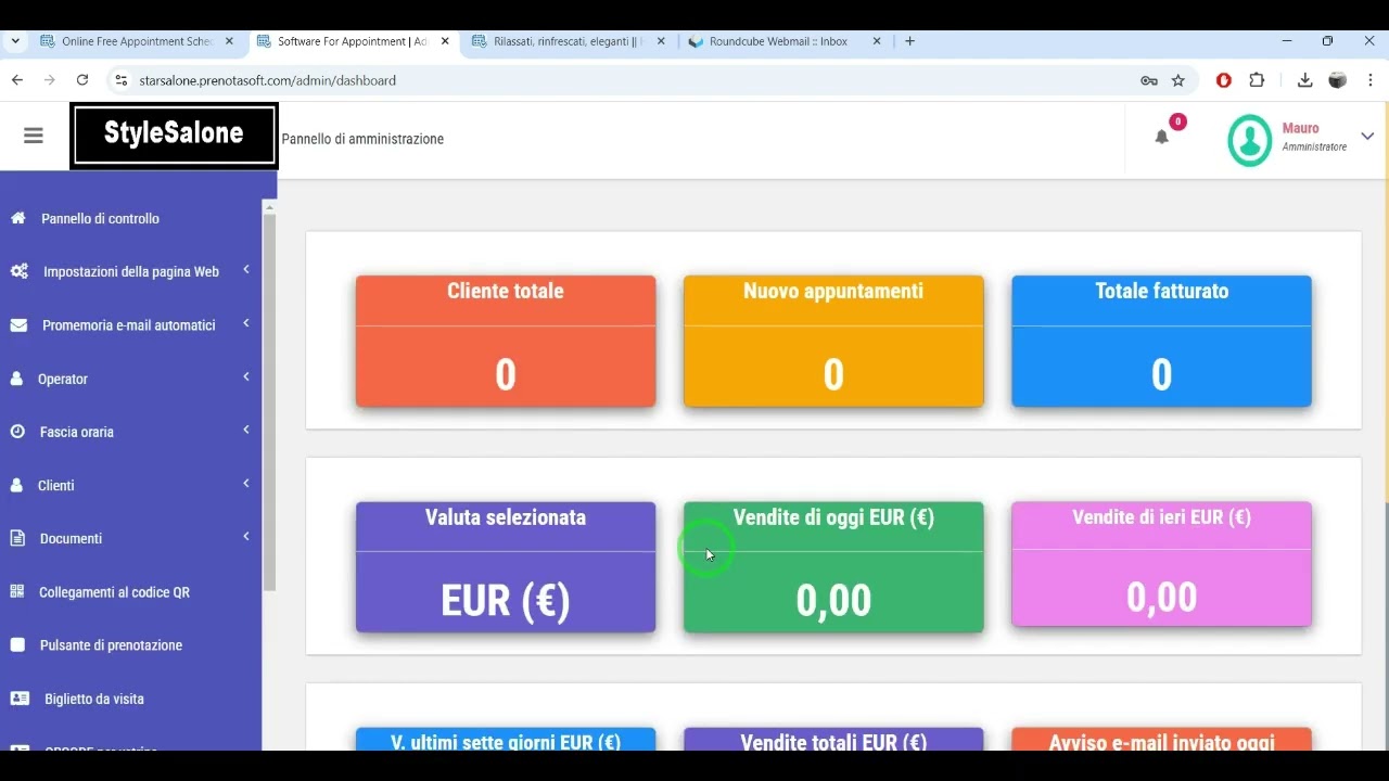 Come caricare il logo principale