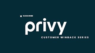 Empowered Ecommerce: Customer Winback Series