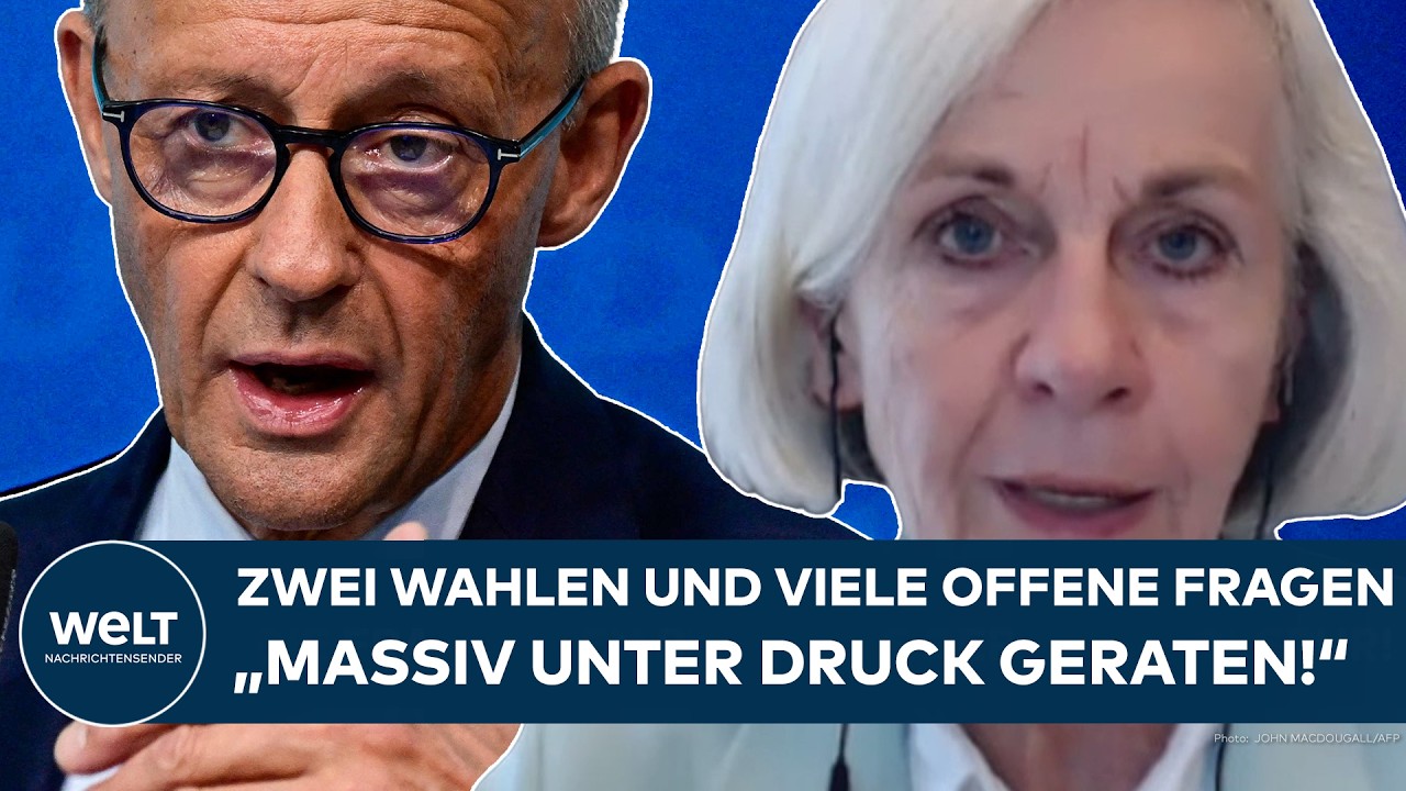 CDU VOR ZITTERPARTIE: Angespannte Stimmung vor den Wahlen! "Massiv unter Druck geraten!"