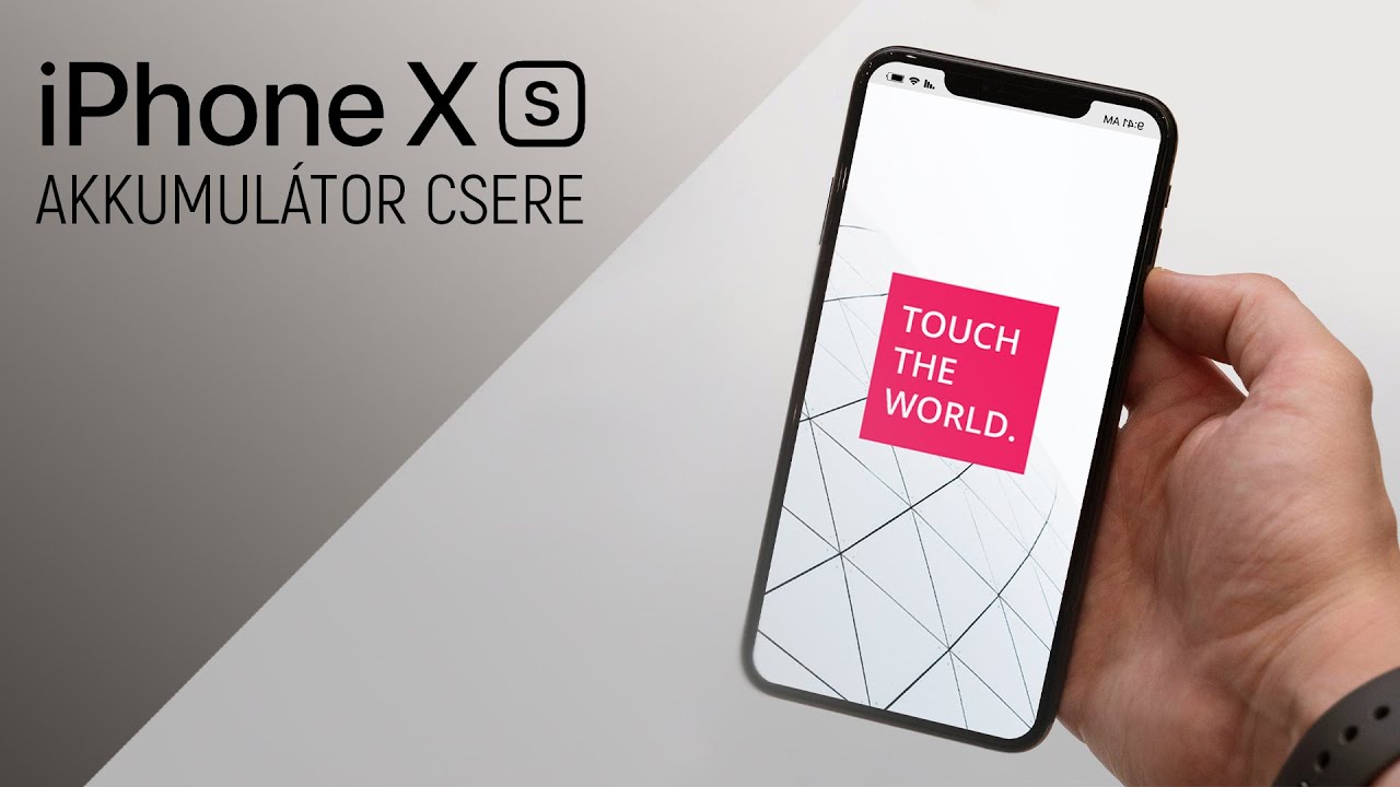 Apple iPhone XS akkumulátor csere