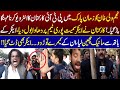 Zaman Park PTI Karkunan Ne Anchor Samait Team Par Dhawa Bol Dia News Night Lahore Rang