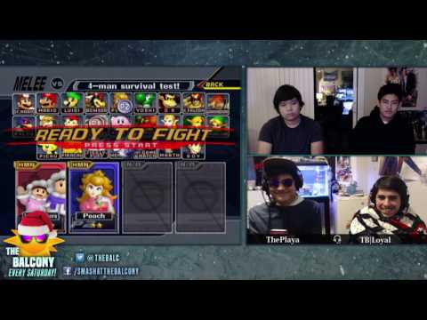 Melee @ the Balcony 76 - Pools RR ft. The KillerQueen (Peach) VS BCB|Kage (Ice Climbers)
