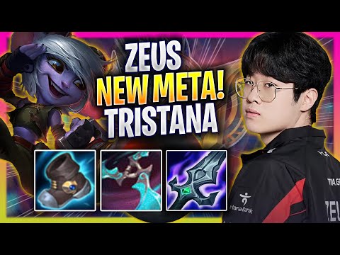 ZEUS CRAZY NEW META TRISTANA TOP! - T1 Zeus Plays Tristana TOP vs Kennen! | Season 2024