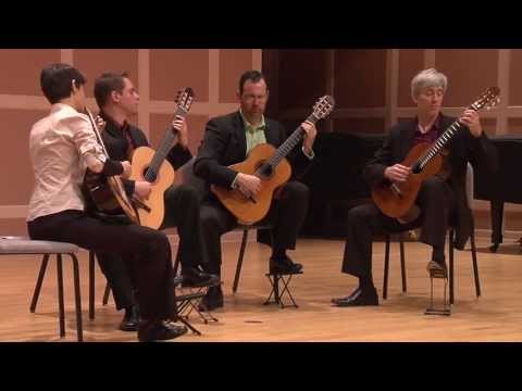 Minneapolis Guitar Quartet - Plegaria de la Infanta de Castilla by Rodrigo
