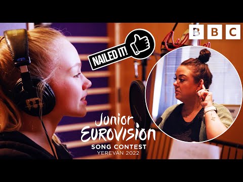 How to Record a Junior Eurovision Hit? 🎙️ Freya Skye MEETS the Songwriters of Lose My Head | CBBC