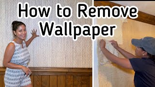 How to Remove Wallpaper #homedecor #diy #wallpaper