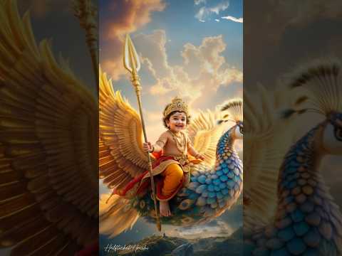 Wishes and Prayers from my son little Samanyu as Murugan! 🕉️🔱 #saravana