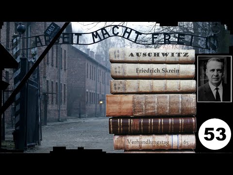 (53) Zeuge: Friedrich Skrein - Frankfurter-Auschwitz-Prozess